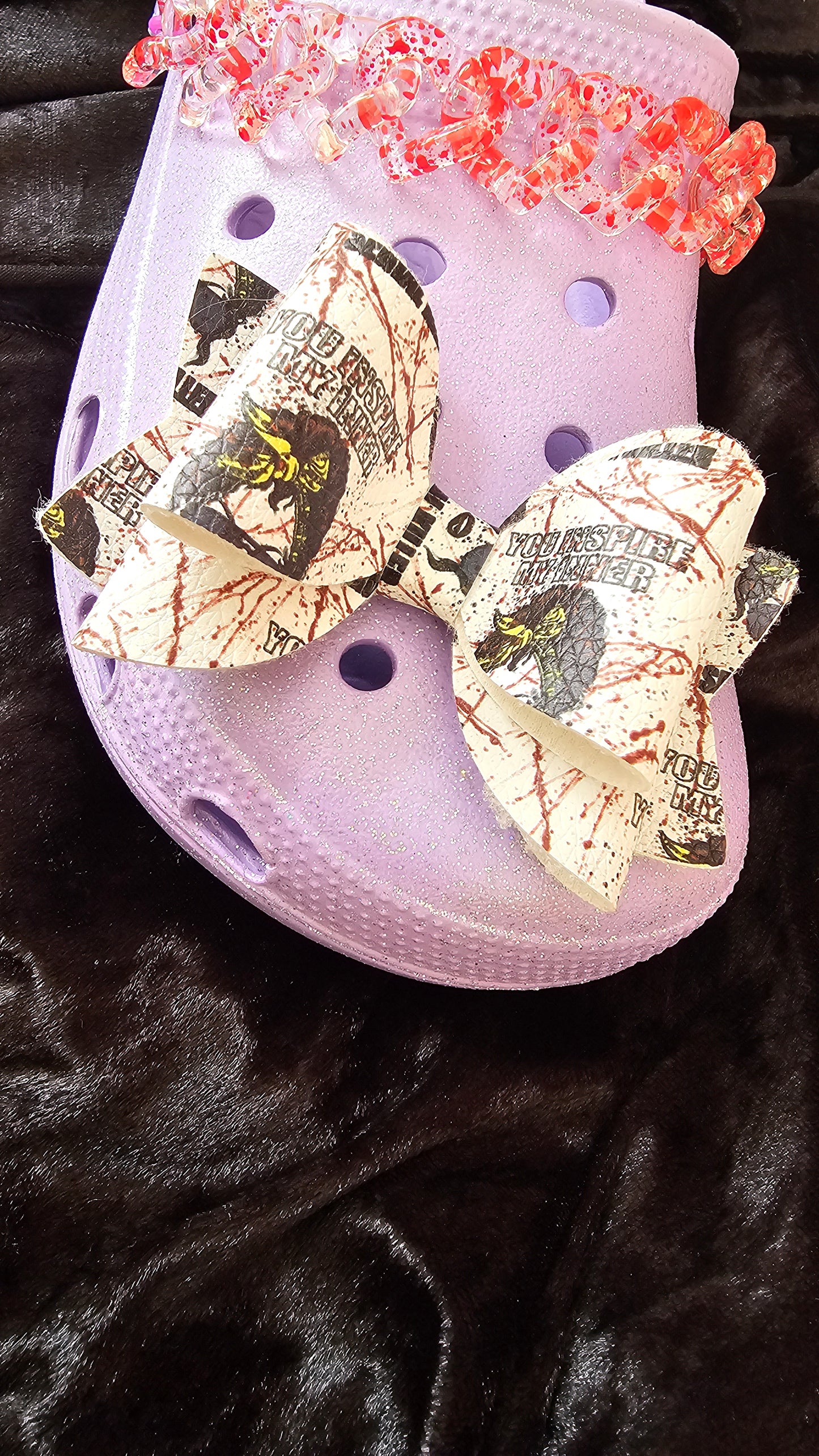 Holey shoe crime accessories