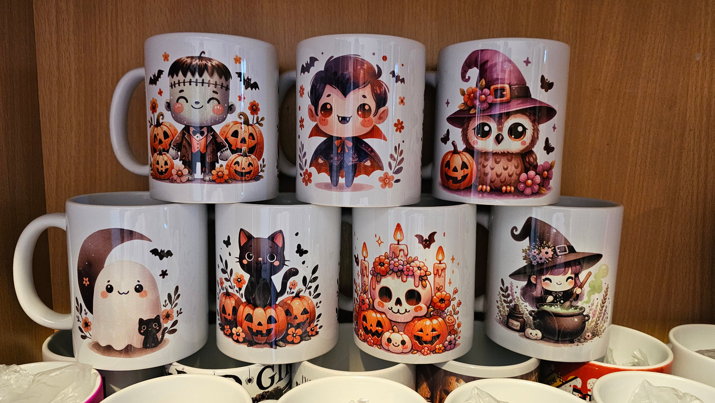 Cute Halloween Mugs