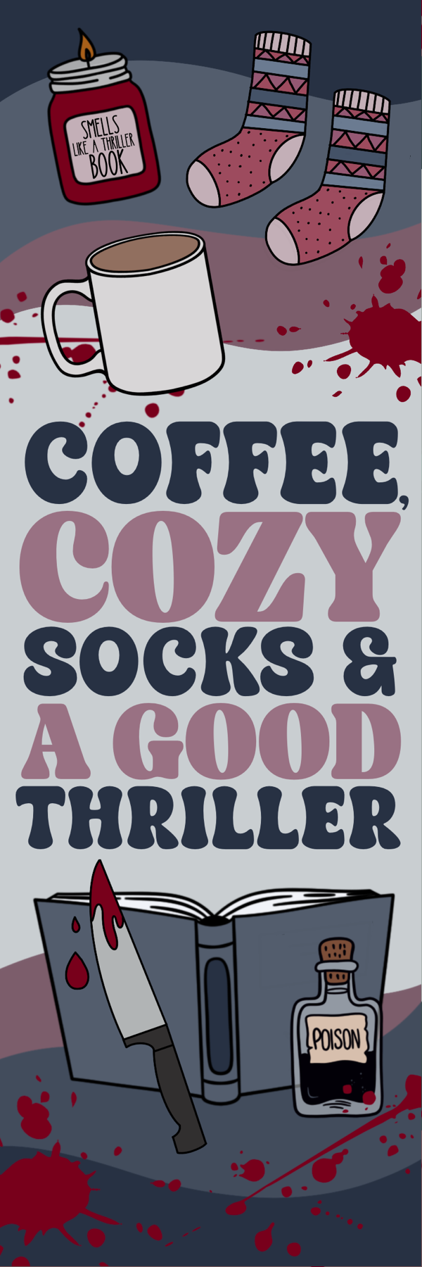 True crime Bookmarks