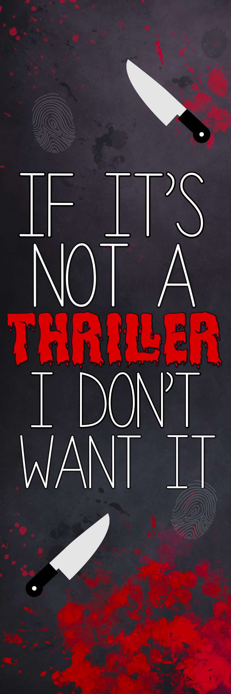 True crime Bookmarks