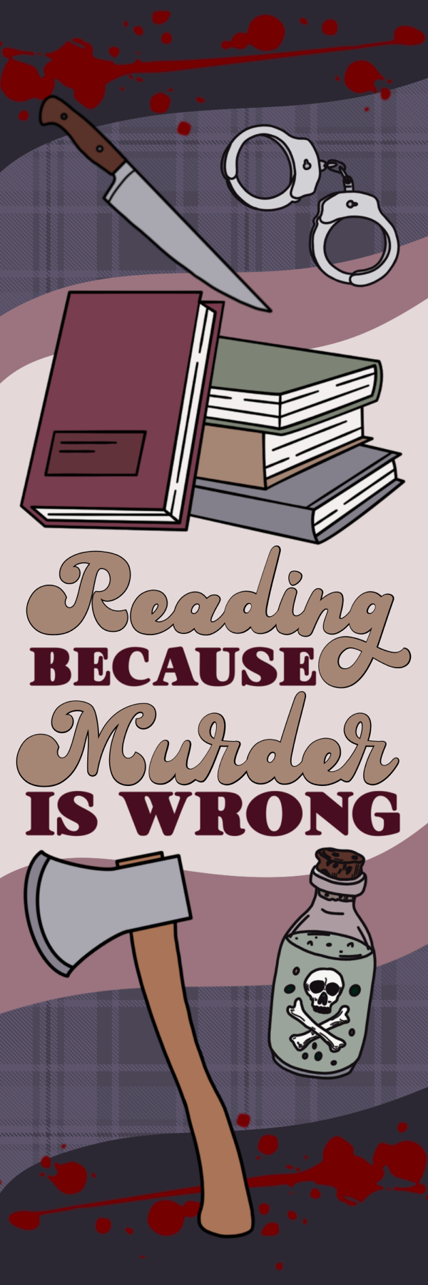 True crime Bookmarks