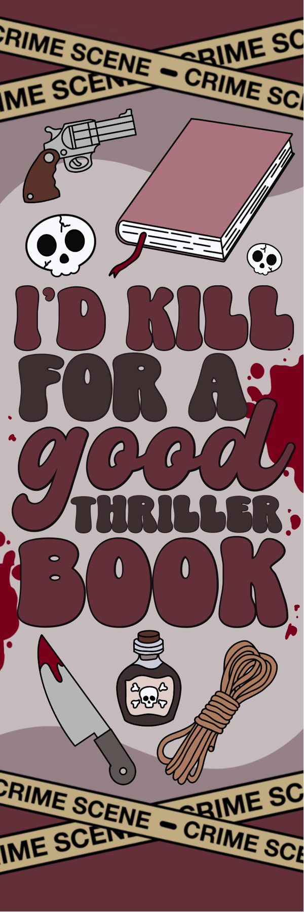 True crime Bookmarks