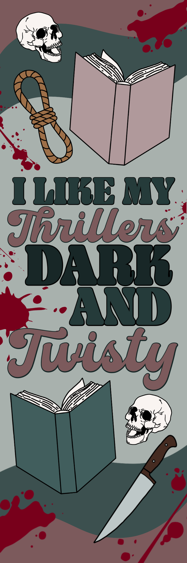 True crime Bookmarks