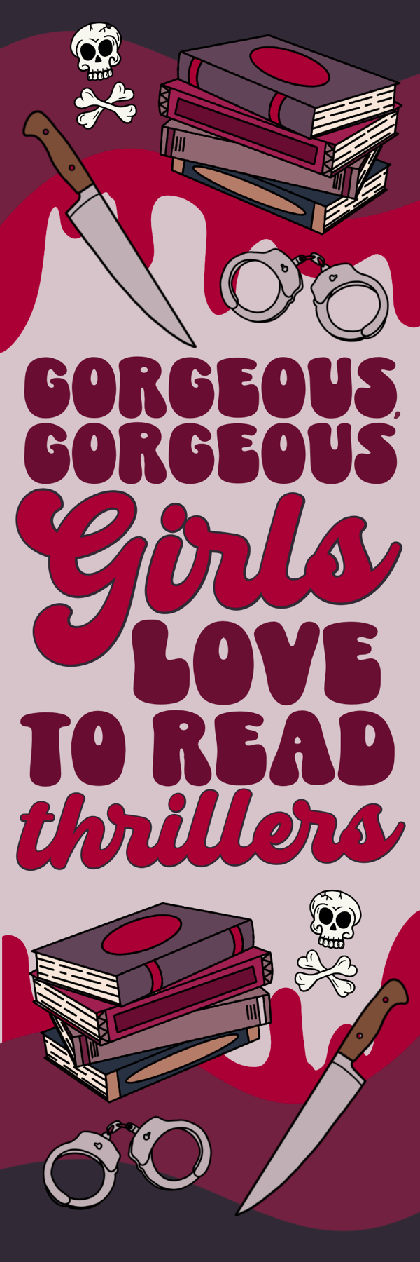 True crime Bookmarks