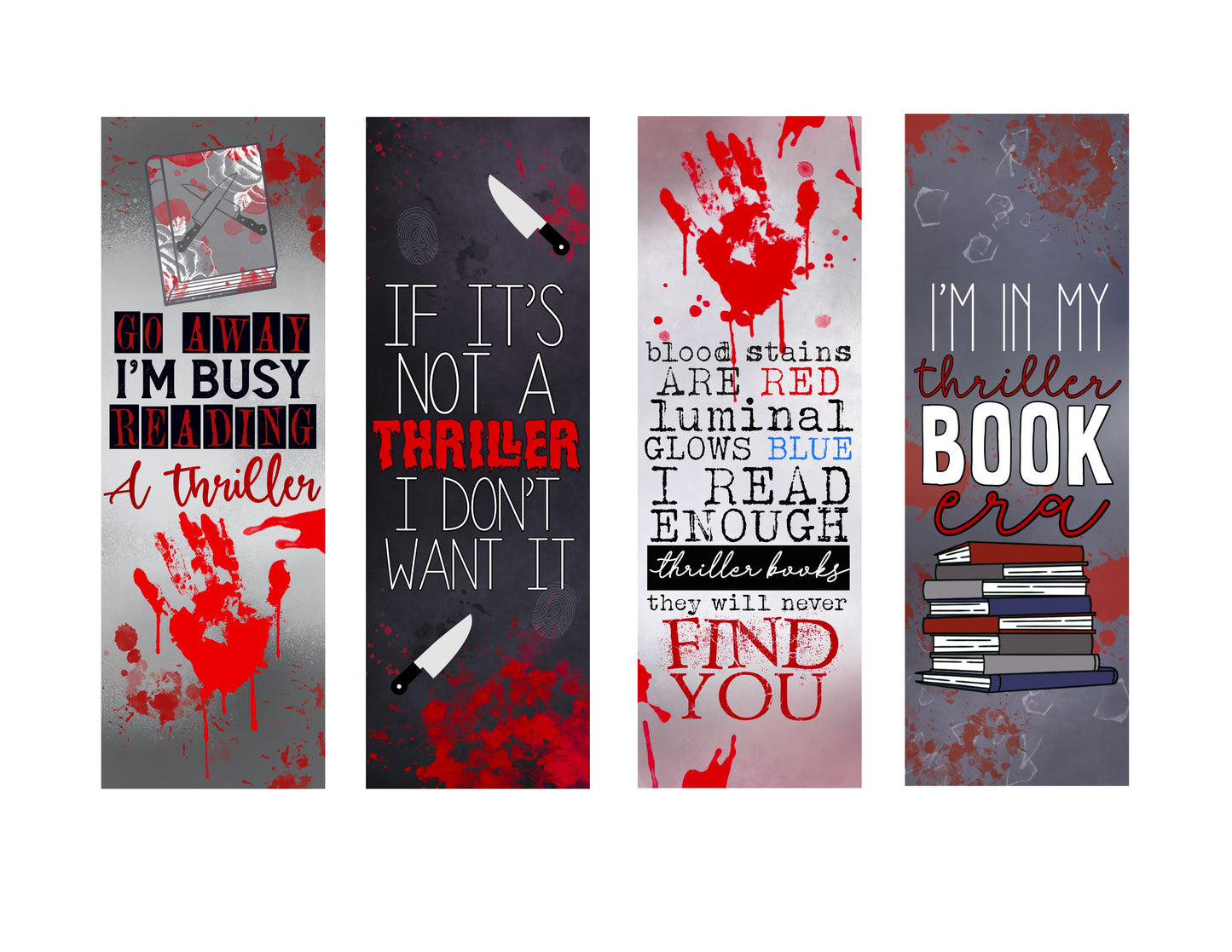 True crime Bookmarks
